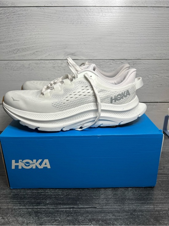 Hoka Other - Hoka MENS Kawana All-White Cushioned Running Sneakers